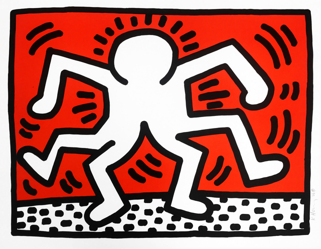 Keith Haring, ‘"Untitled" Double Man’, 1986, Oliver Clatworthy