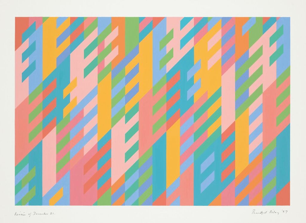 Bridget Riley - Revision of December 21