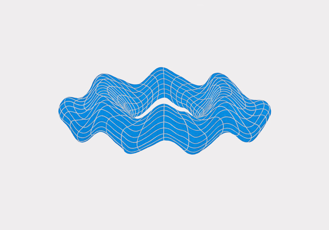 Olivia Lennon, ‘Oscillate 4’, 2018, Painting, Interference watercolor and vinyl on 300gsm rag paper, BBA Gallery