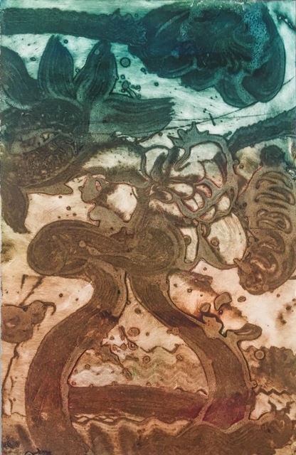 Catherine Howe, ‘Carborundum Monotype : Flowers III’, 2015, Drawing, Collage or other Work on Paper, Ink on Arches Paper, Cross Contemporary Partners