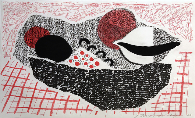 David Hockney, ‘Lemons & Oranges, May 1986’, 1986, Kenneth A. Friedman & Co.