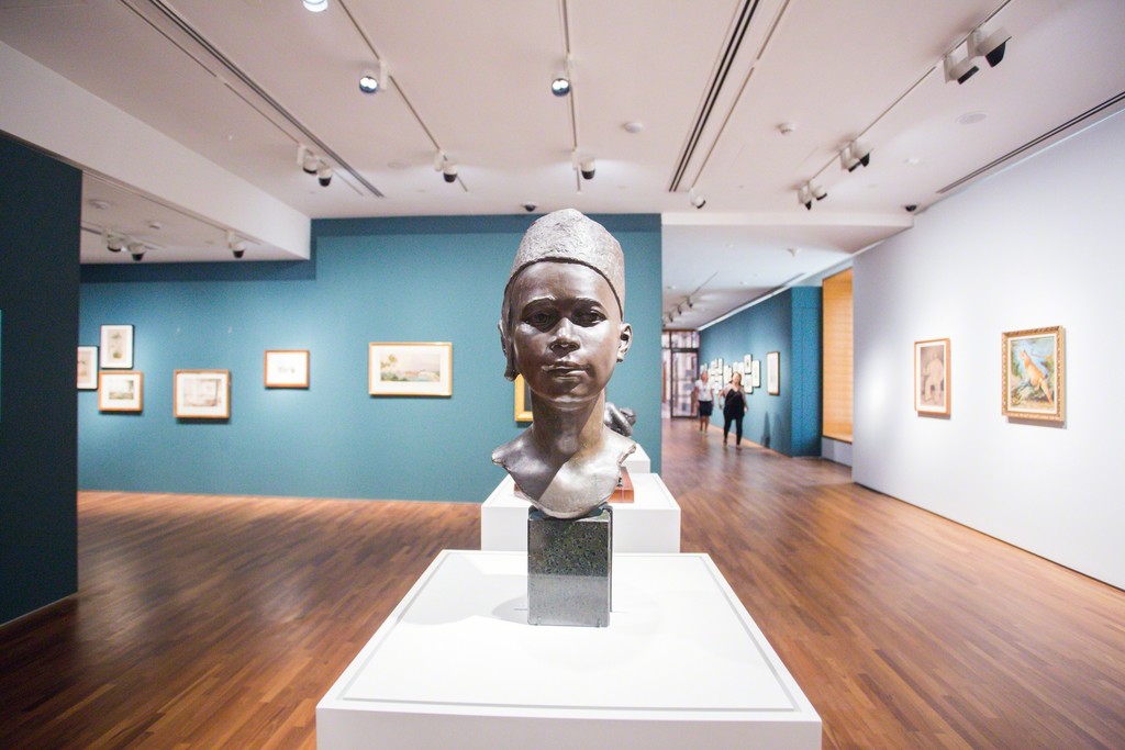 Installation view, "Siapa Nama Kamu? Art in Singapore Since the 19th Century" at Singapore National Gallery. Courtesy of National Gallery Singapore (2016) Installation view, "Siapa Nama Kamu? Art in Singapore Since the 19th Century" at Singapore National Gallery. Courtesy of National Gallery Singapore (2016)