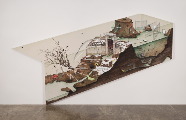 Lee Jinju, ‘Paths’, 2019, Painting, Korean paint on linen, Arario Gallery