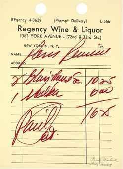 Andy Warhol - Paris Review (F. & S. II.18)