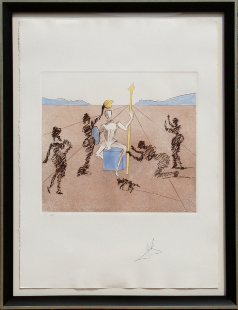 Salvador Dalí, ‘The Golden Helmet of Mandrino’, 1981, RoGallery