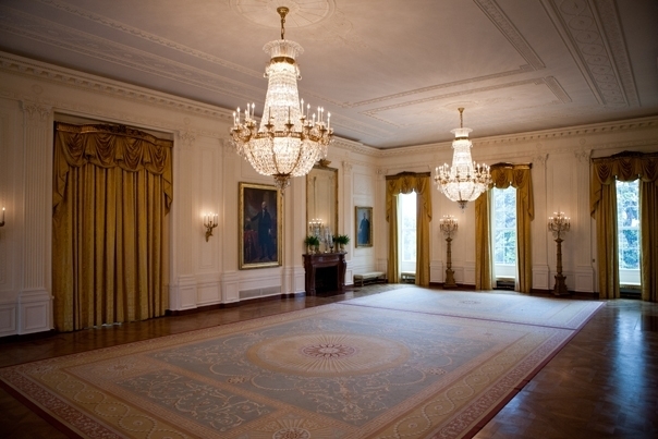 The East Room of the White House. (Official WH Photo by Chuck Kennedy) The East Room of the White House. (Official WH Photo by Chuck Kennedy)