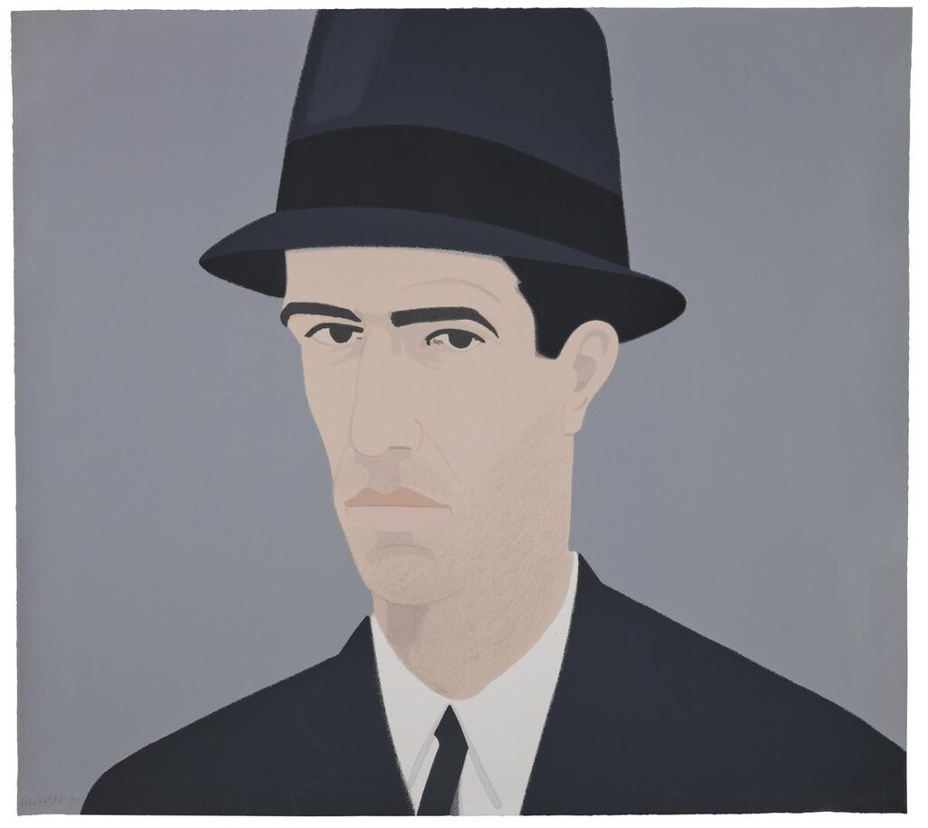 Alex Katz - Self Portrait (Passing), from Alex and Ada