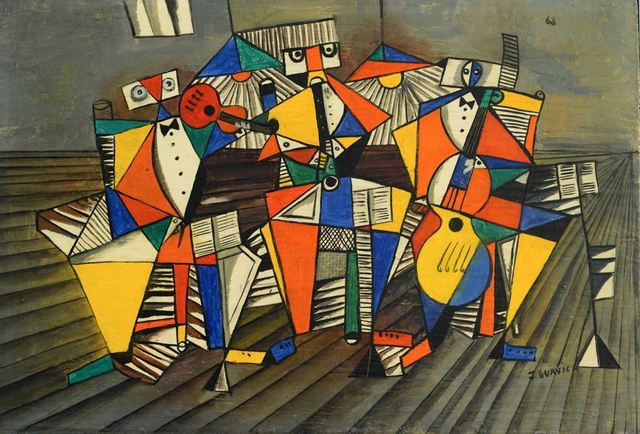 José Gurvich, ‘Tres músicos’, 1968, Galeria Sur