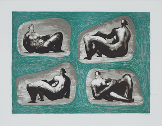 Four Reclining Figures - Caves