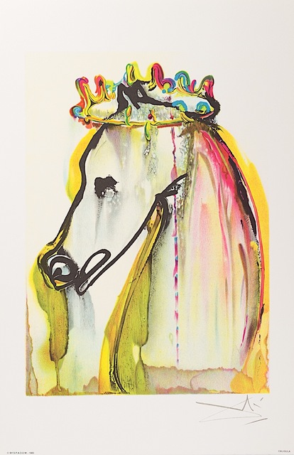 Salvador Dalí, ‘Caligula’, 1983, Print, Lithograph on Vélin d'Arches Paper, Art Lithographies