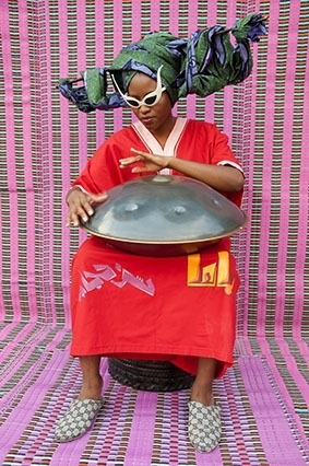 Hassan Hajjaj, ‘Helen, the Venus Bushfire’, 2011, Photography, Metallic Lambda print on 3mm Dibond, Newark Museum