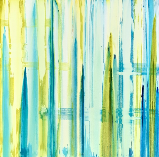 Erik Skoldberg, ‘Erik Skoldberg, Algae, Teal, Blues’, 2019, Oliver Cole Gallery