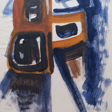 Ralph Wickiser, Untitled (late 1940's)