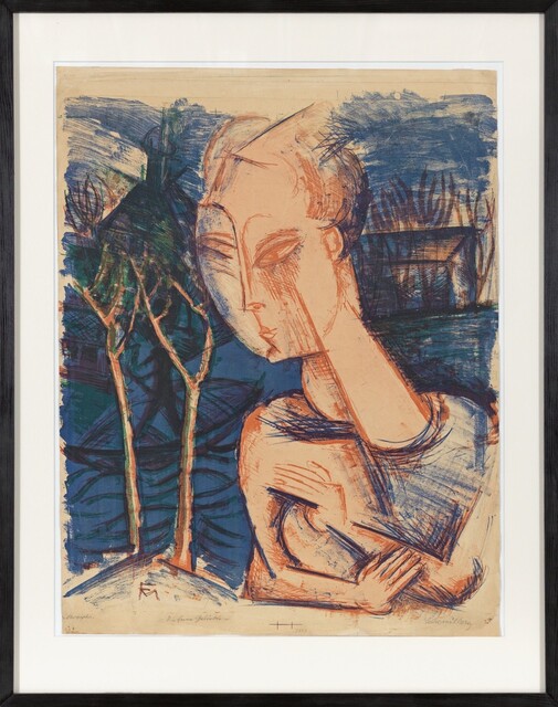 Die ferne Geliebte — Conrad Felixmuller (1918)