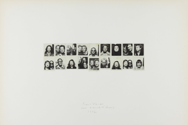 Franco Vaccari, ‘Esposizione in tempo reale N.4 Lascia su queste pareti una traccia fotografica del tuo passaggio’, 1972, P420