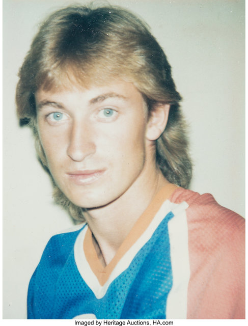 Andy Warhol, ‘Wayne Gretzky’, 1984, Photography, Unique color Polaroid, Heritage Auctions