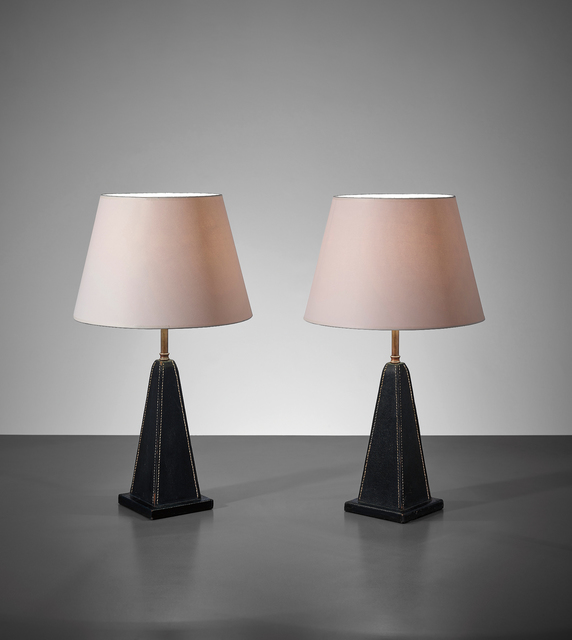 Jean-Michel Frank, ‘Pair of table lamps’, ca. 1940, Phillips