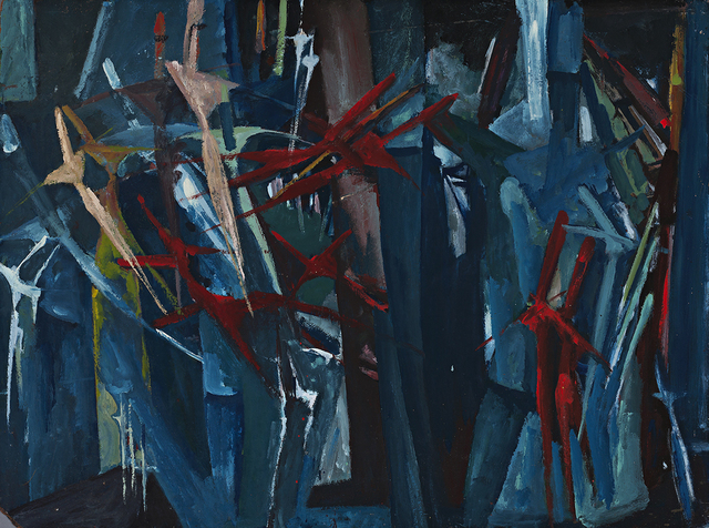 Roger Kemp, ‘Untitled’, 1955, Charles Nodrum Gallery