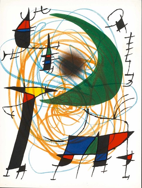 Joan Miró, ‘Untitled (Lithographe I, M.861)’, 1972, Martin Lawrence Galleries