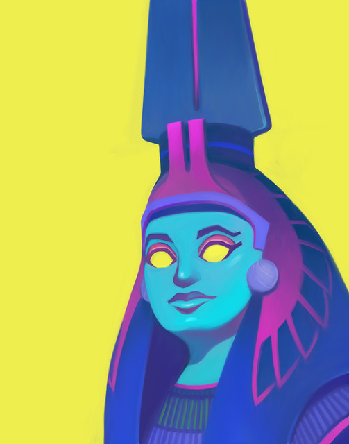 Cayce Goldberg, ‘Beloved of Amun’, 2018, Helikon Gallery & Studios