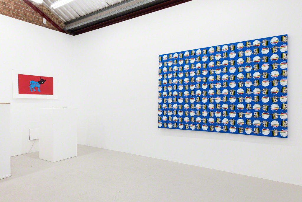 Installation view, Olivia Hernaiz 'Cacotopia' at Annka Kultys Gallery, London, 2017 Photo: Annka Kultys Gallery (Damian Griffiths) Installation view, Olivia Hernaiz 'Cacotopia' at Annka Kultys Gallery, London, 2017 Photo: Annka Kultys Gallery (Damian Griffiths)