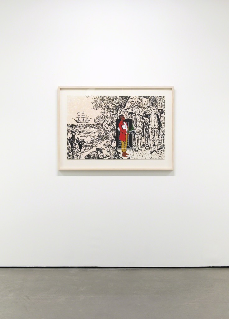 Installation view from Gordon Bennett: 'Be Polite', Contemporary Art Gallery, Vancouver, June 30 - September 24, 2017. Photography by SITE Photography Installation view from Gordon Bennett: 'Be Polite', Contemporary Art Gallery, Vancouver, June 30 - September 24, 2017. Photography by SITE Photography
