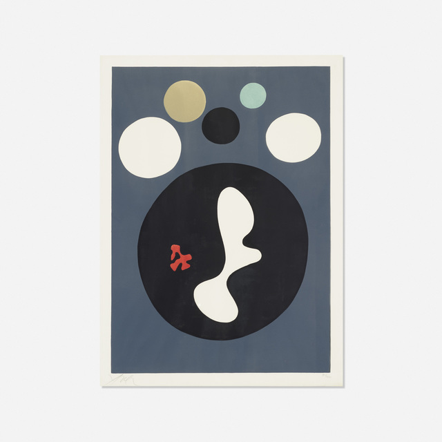 Hans Arp, ‘Gris-Noir’, 1966, Print, Lithograph on paper, Rago/Wright