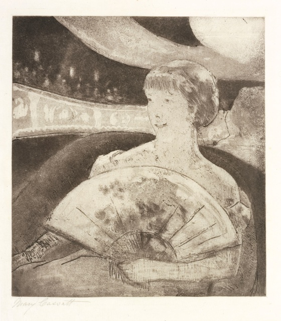 Mary Cassatt, ‘In the Opera Box (No. 3)’, ca. 1880, Blanton Museum of Art