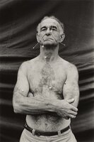 The human pincushion, Ronald C. Harrison, N.J.