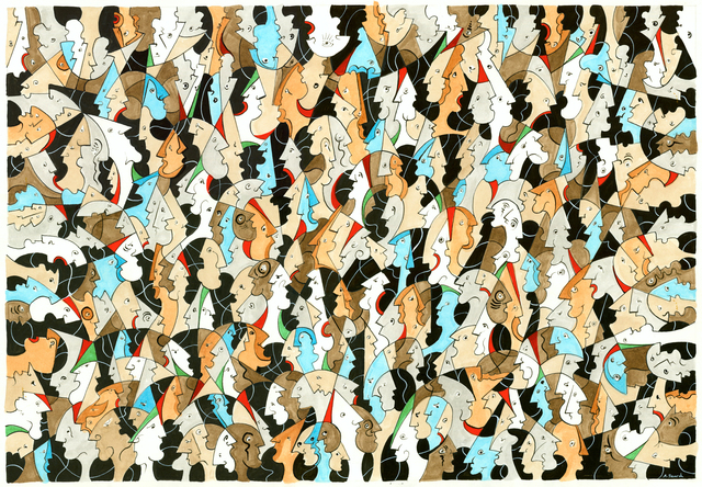 Alex Beard, ‘Audience Puzzle - 500 pieces’, 2007, Octavia Art Gallery