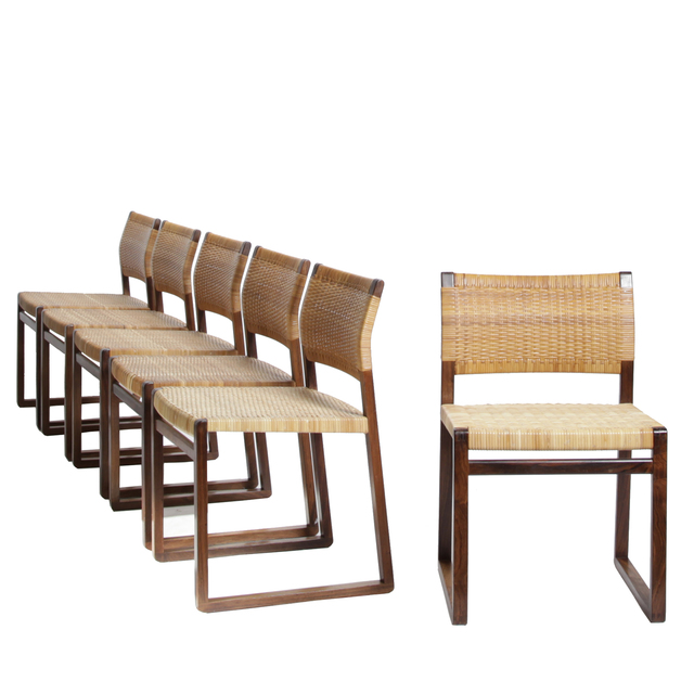 Börge Mogensen, ‘Set of 6 dining chairs’, 1957, Dansk Møbelkunst Gallery