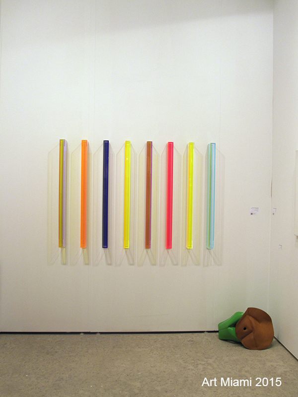Booth view 2015: Galerie Renate Bender at Art Miami Art Fair Booth view 2015: Galerie Renate Bender at Art Miami Art Fair