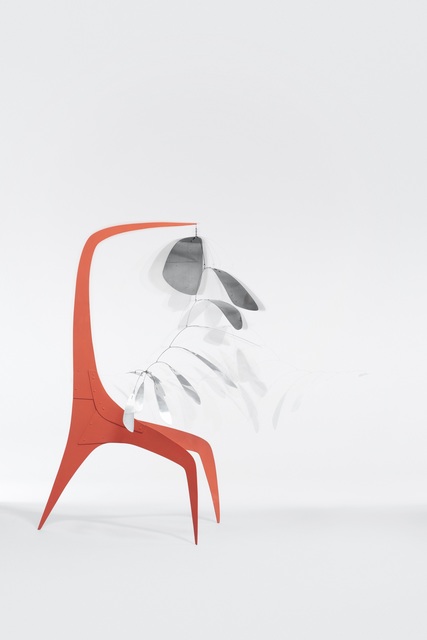 Alexander Calder, ‘Aluminum Leaves, Red Post’, 1941, Whitney Museum of American Art
