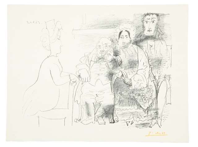 Pablo Picasso, ‘Portrait de Famille (Bloch 1030)’, 1962, Forum Auctions