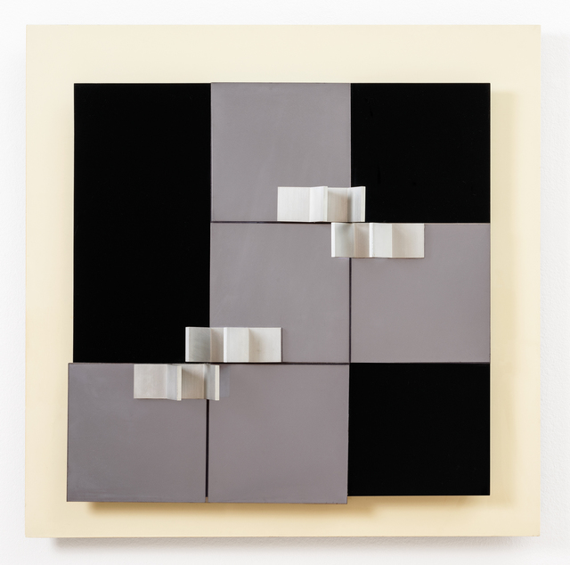 Anthony Hill, ‘Relief Construction E1’, 1963, Sculpture, Plastic and aluminium assemblage on panel, The Mayor Gallery