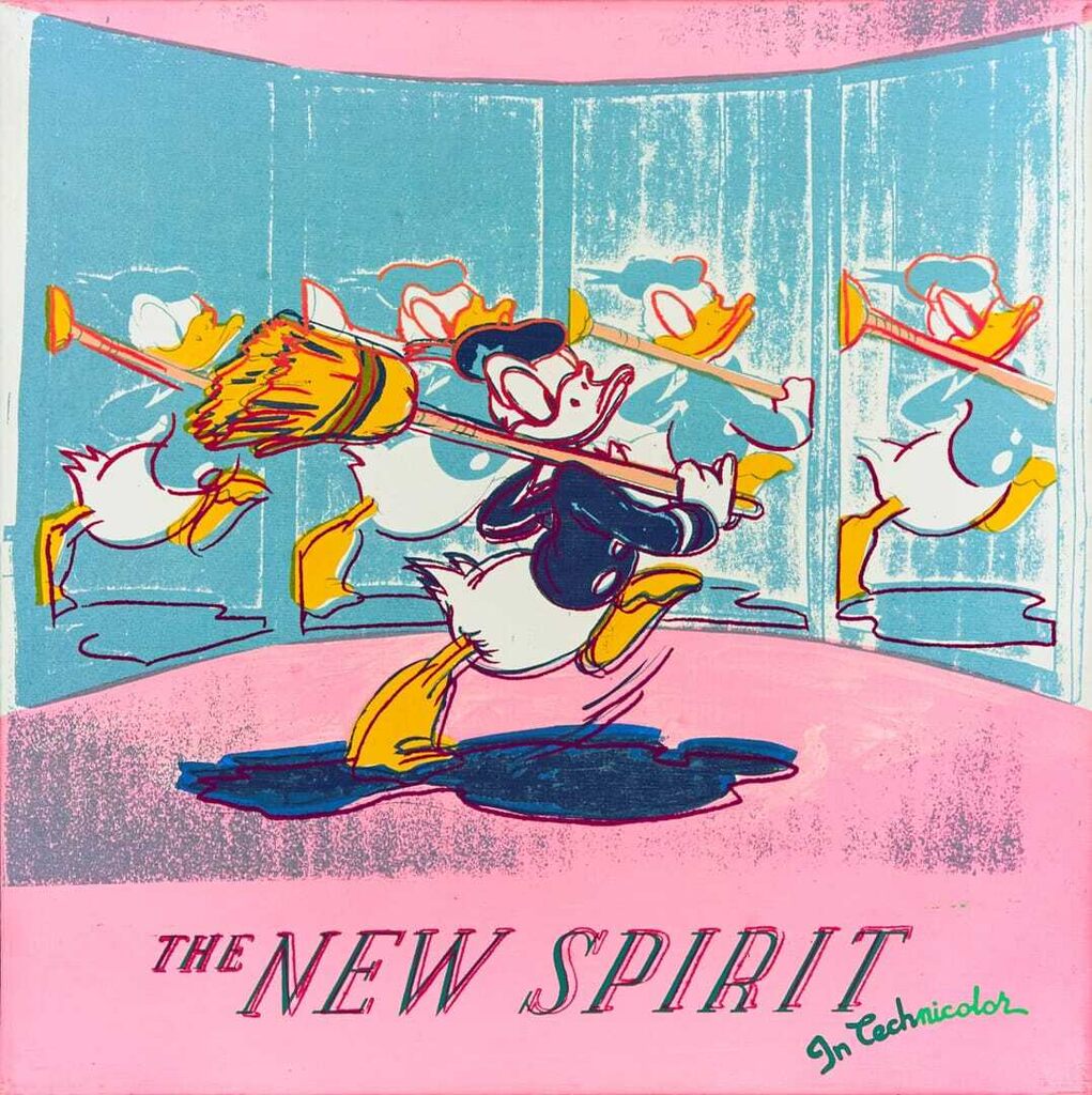 Andy Warhol - The New Spirit (Donald Duck)