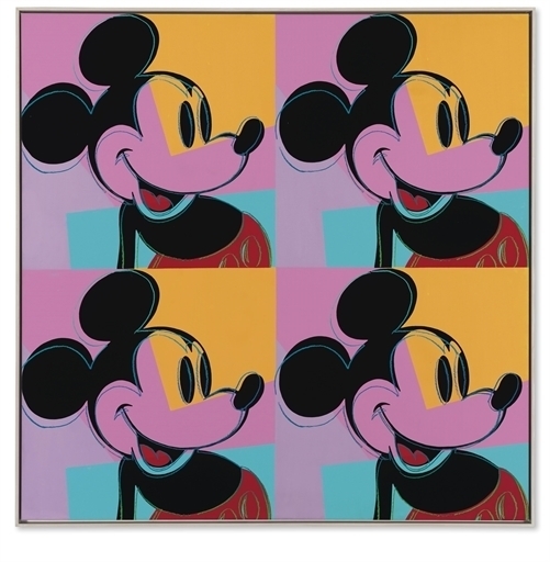 Andy Warhol, ‘Quadrant Mickey Mouse’, Christie's