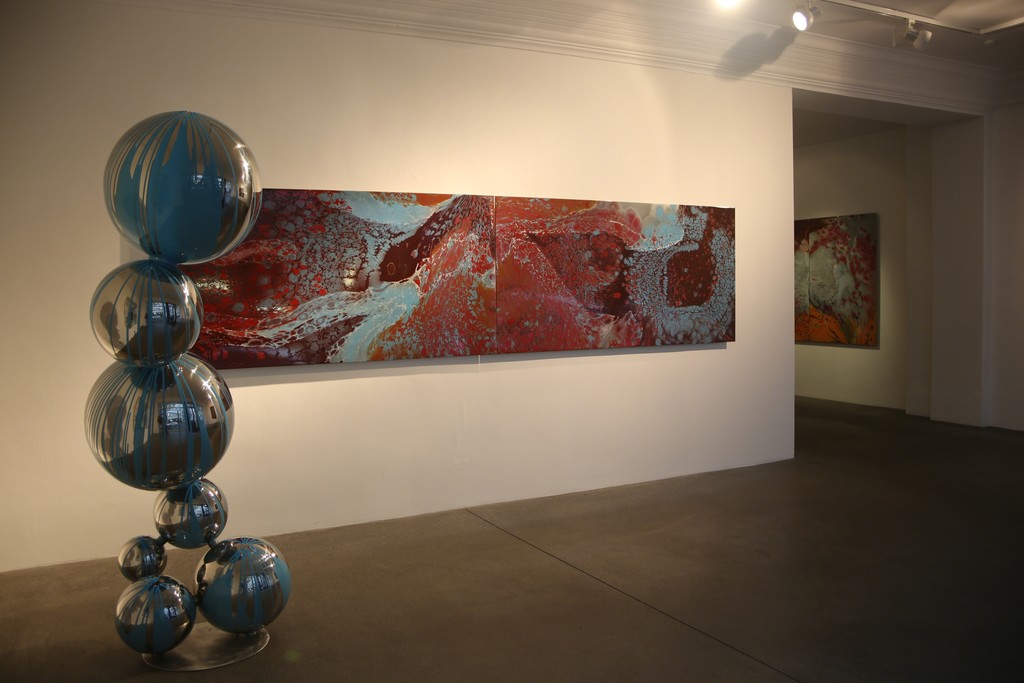 Installation view, Inner Logic. New Painting engineered by Thomas Schönauer, Engelage & Lieder, 2016 Installation view, Inner Logic. New Painting engineered by Thomas Schönauer, Engelage & Lieder, 2016