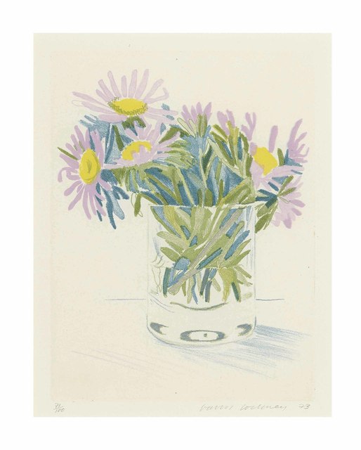 David Hockney, ‘Marguerites’, 1973, Christie's