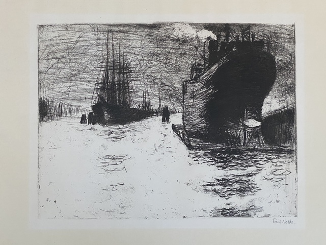 , 'Hamburg, Reiherstiegdock ( Hamburg Dry Dock ),' 1910, Alice Adam Ltd.