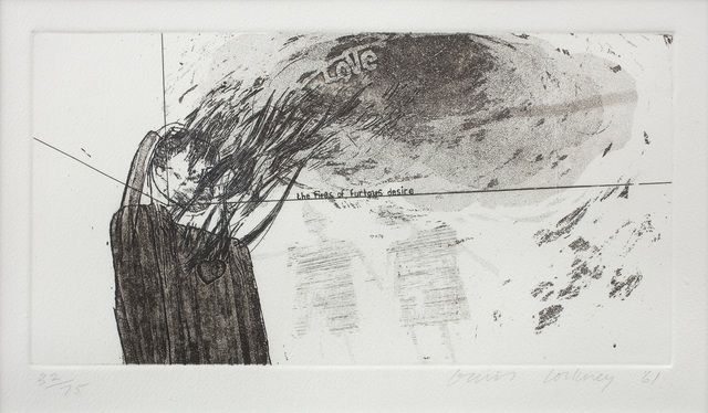 David Hockney, ‘Fires of Furious Desire’, 1961, Joanna Bryant & Julian Page