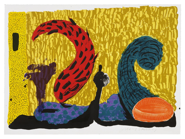 David Hockney, ‘Pushing Up’, 1993, Zeit Contemporary Art