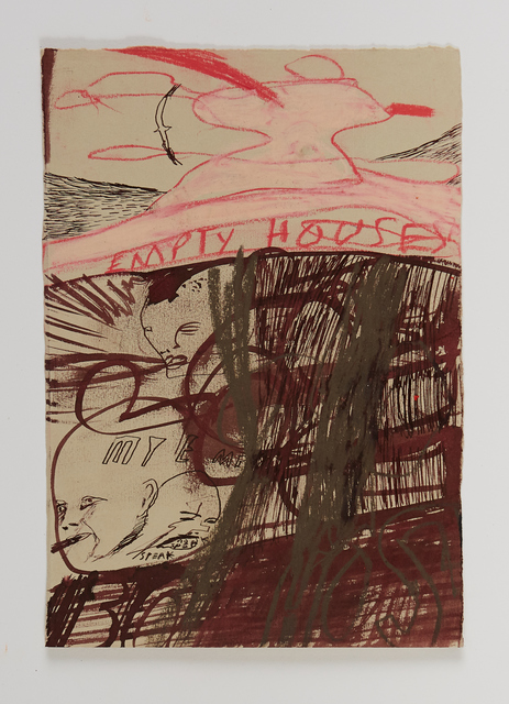 Samuel Bassett, ‘Anvil Heart’, 2020, Drawing, Collage or other Work on Paper, Work on paper, Vigo Gallery