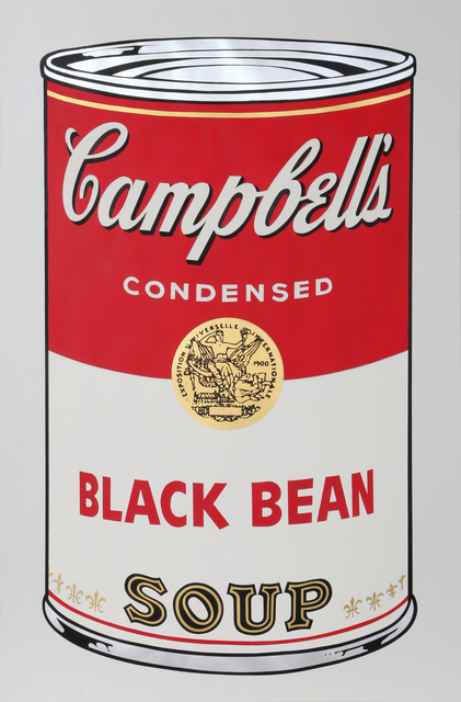 Andy Warhol, ‘Black Bean from Campbells Soup I’, 1968, RoGallery