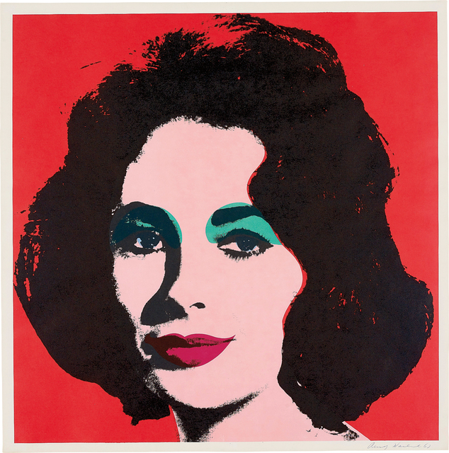 Andy Warhol, ‘Liz’, 1964, Print, Offset lithograph in colours, on wove paper, with full margins, Phillips