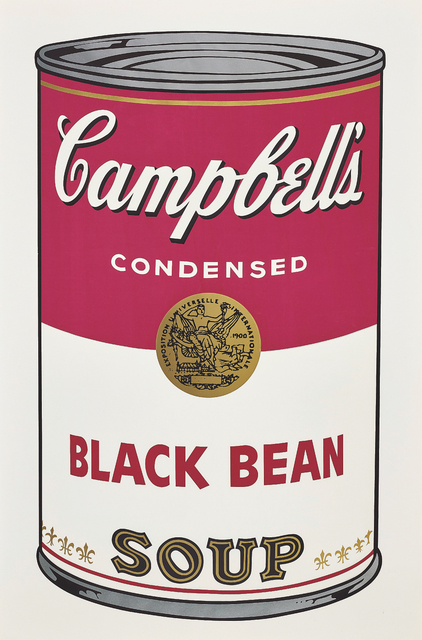 Andy Warhol, ‘Black Bean, from Campbell's Soup I’, 1968, Print, Screenprint in colours, on wove paper, with full margins., Phillips