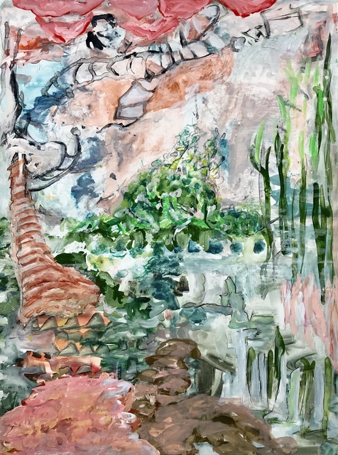 Hilary Goldblatt, ‘11th Parallel North’, 2018, The Painting Center