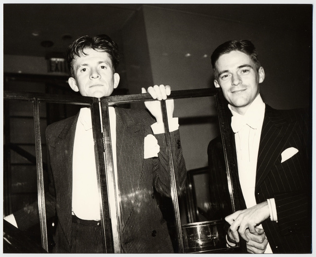 Andy Warhol, ‘David McDermott and Peter McGough’, 1986, Galerie Andrea Caratsch