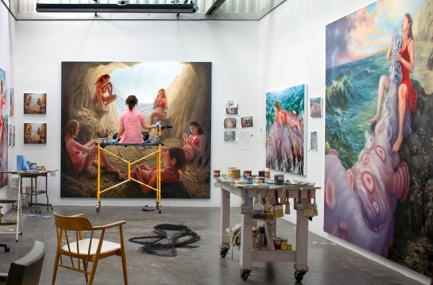 Karen Leibowitz: "Leviathan (from The Manifesting Prophecy Series)." 2008. Photo: Grant Mudford Karen Leibowitz: "Leviathan (from The Manifesting Prophecy Series)." 2008. Photo: Grant Mudford