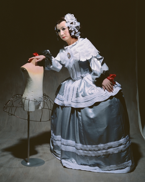 Yasumasa Morimura, ‘“Living the realm of the painting (THE LEANING MAID OF HONOR)"’, 2013, Photography, C-Print on dibond, framed (Ed. of 10 + 1 A.P.), Galería Juana de Aizpuru